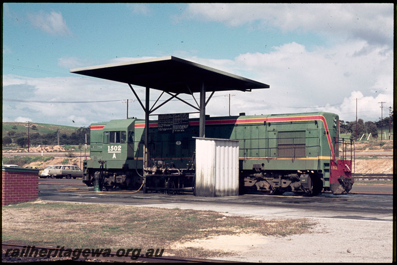 T07006
A Class 1502, Avon Yard Loco Depot, fuel point, ER line
