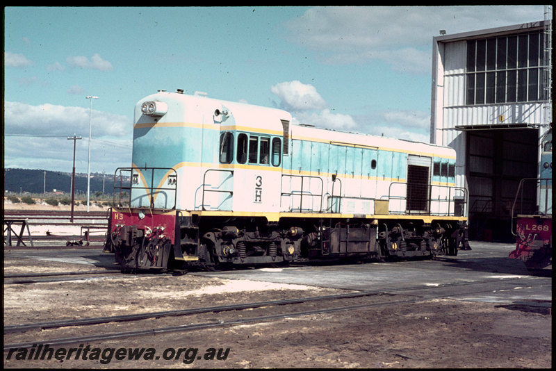 T07030
H Class 3, Forrestfield Loco Depot
