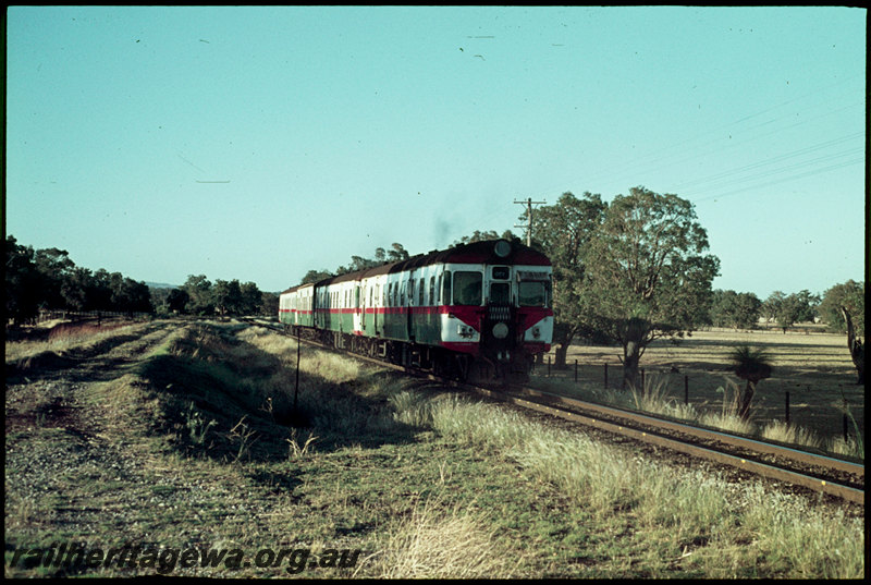 T07116
ADG/AYE/ADG/ADG Class railcar set, Down suburban passenger service, between Armadale and Byford, SWR line
