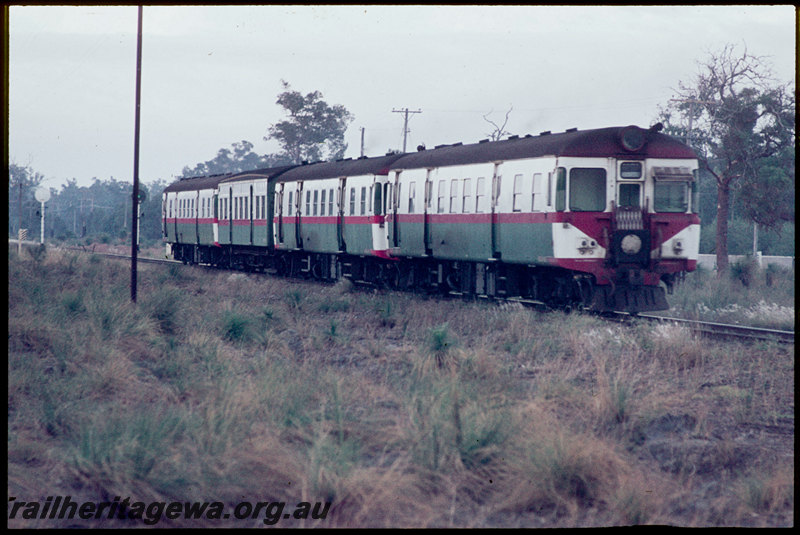 T07138
ADG/AYE/ADG/ADG Class railcar set, Down suburban passenger service, between Armadale and Byford, SWR line
