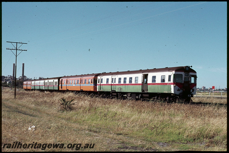 T07197
ADX/ADX/AYE/ADX/ADA Class railcar set, Up suburban passenger service, Belmont Part, SWR line
