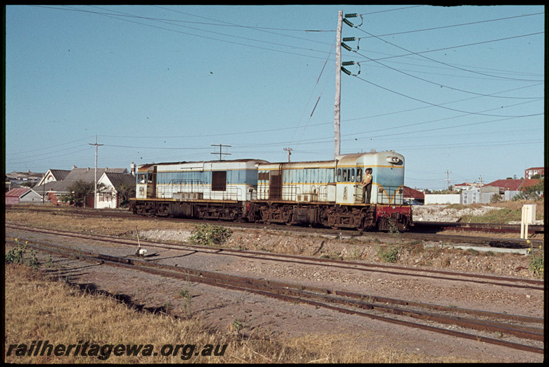 T07220
H Class 5, K Class 204, shunting, North Fremantle, kangaroo point lever, ER line
