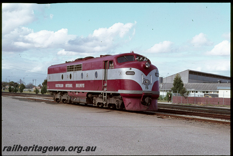 T07227
Australian National Railways GM Class 15, running around 