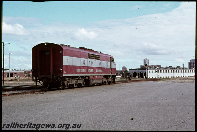 T07228
Australian National Railways GM Class 15, running around 