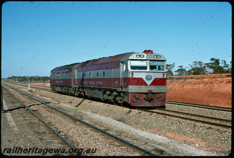 T07337
Australian National Railways AL Class 23, unidentified CL Class, West Kalgoorlie, EGR line
